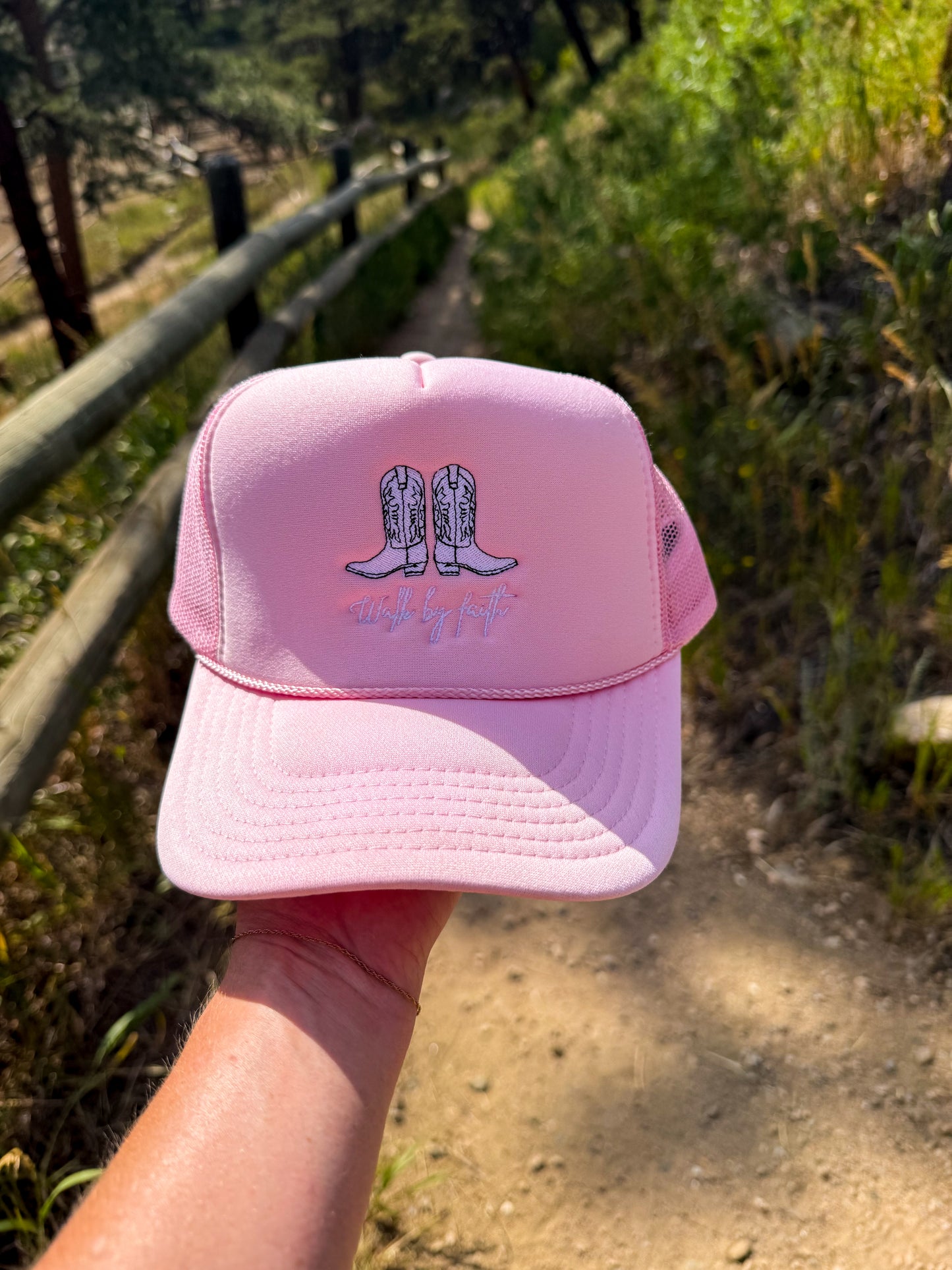Walk By Faith Trucker Hat