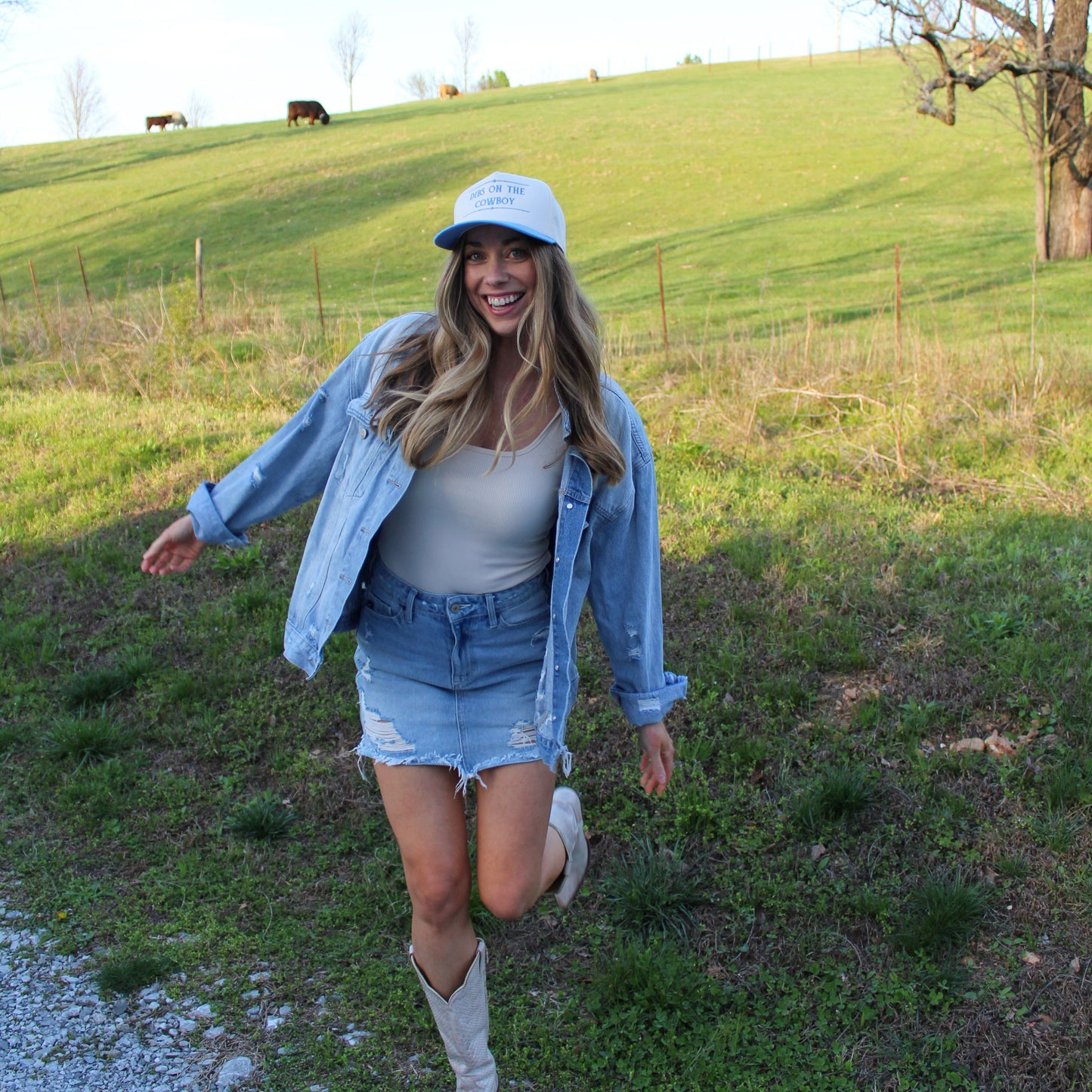 DIBS ON THE COWBOY TRUCKER