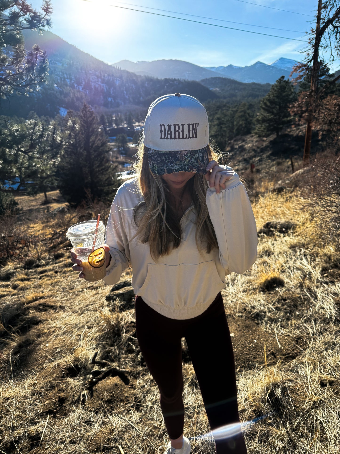 DARLIN’ Camo Trucker