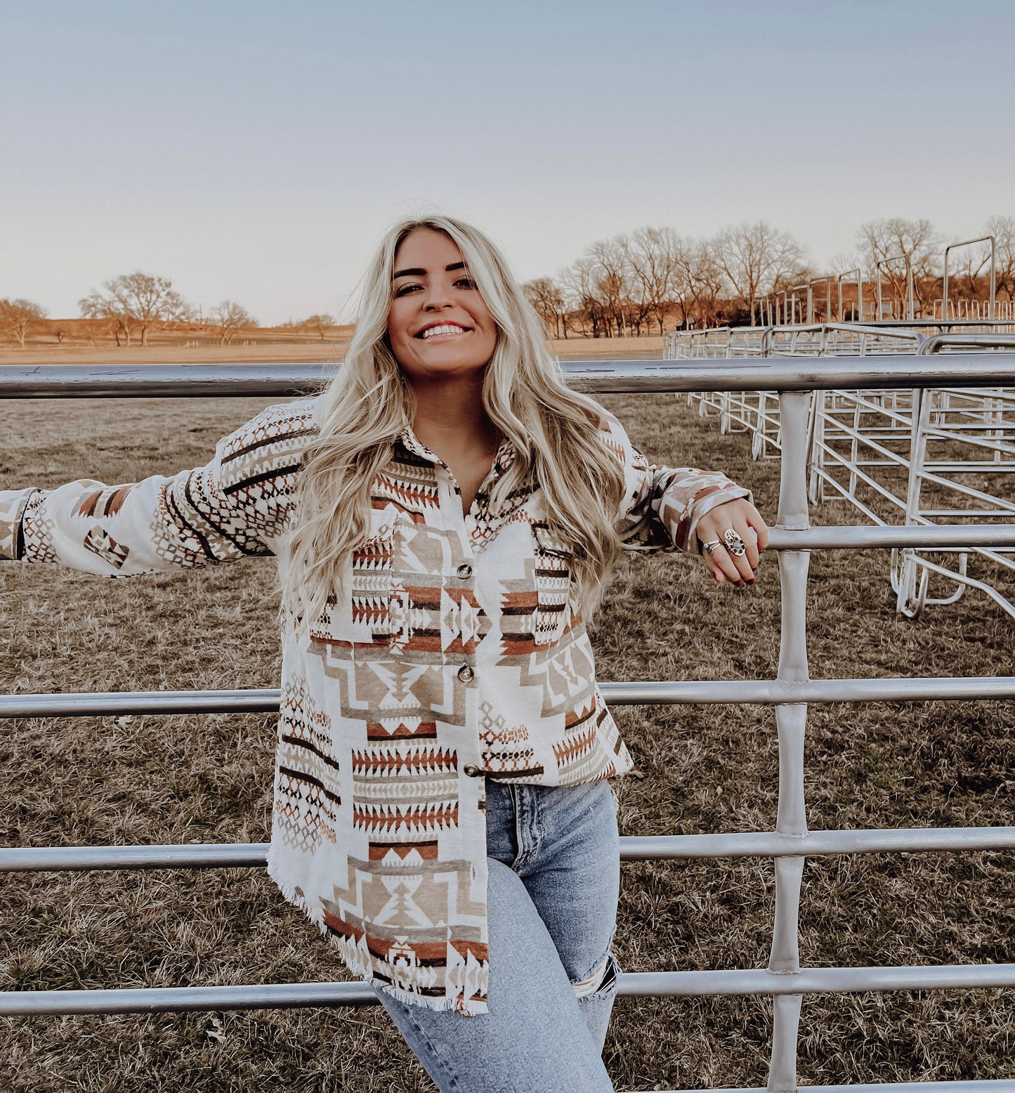 Cheyenne Aztec Shacket