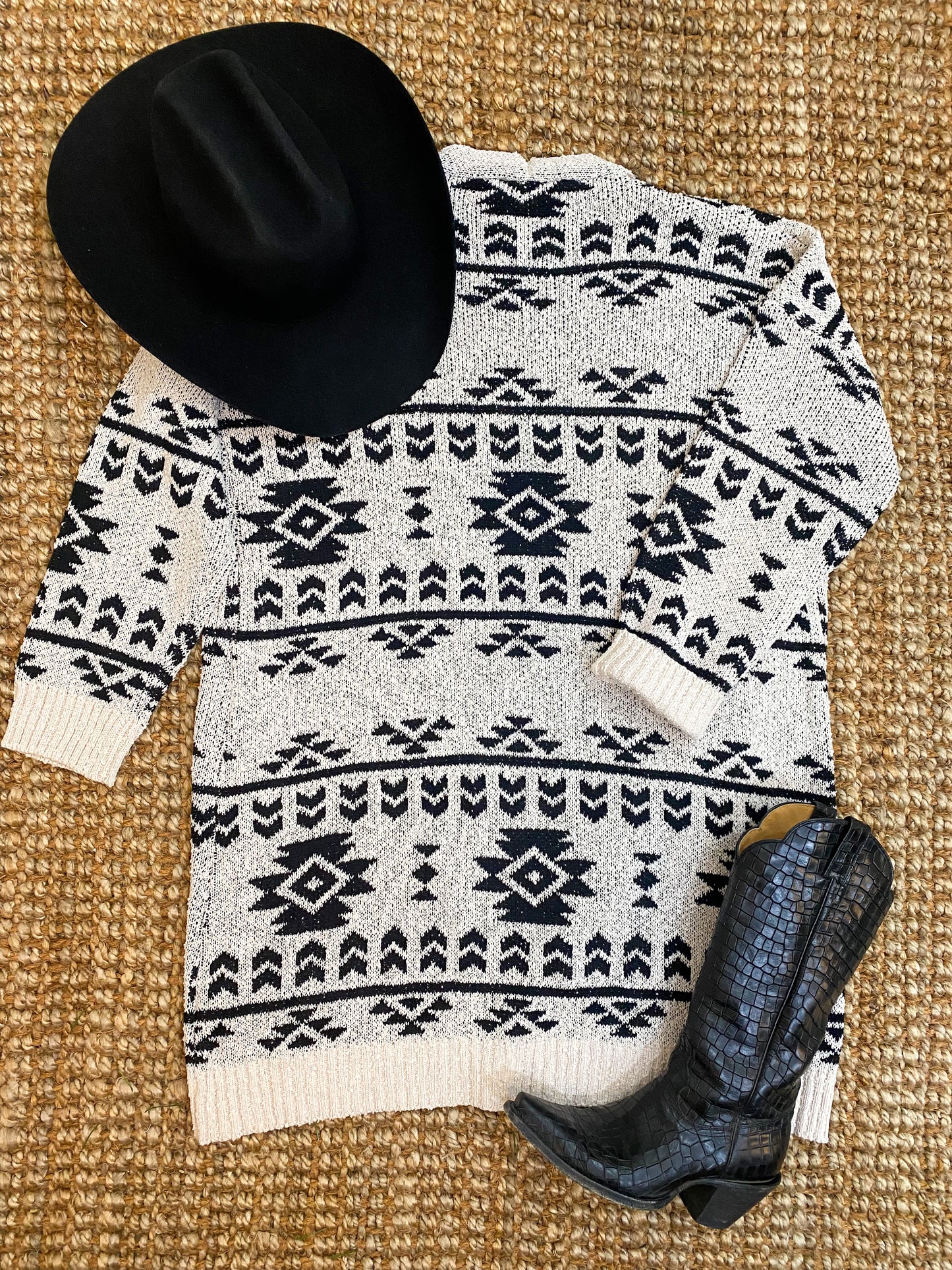 Curvy Classic Aztec Cardi