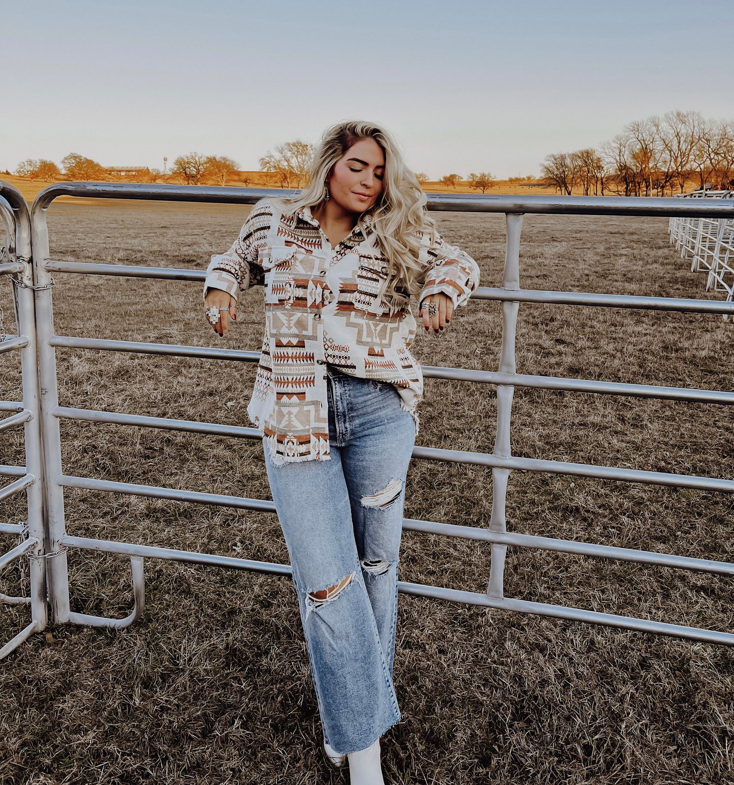 Cheyenne Aztec Shacket