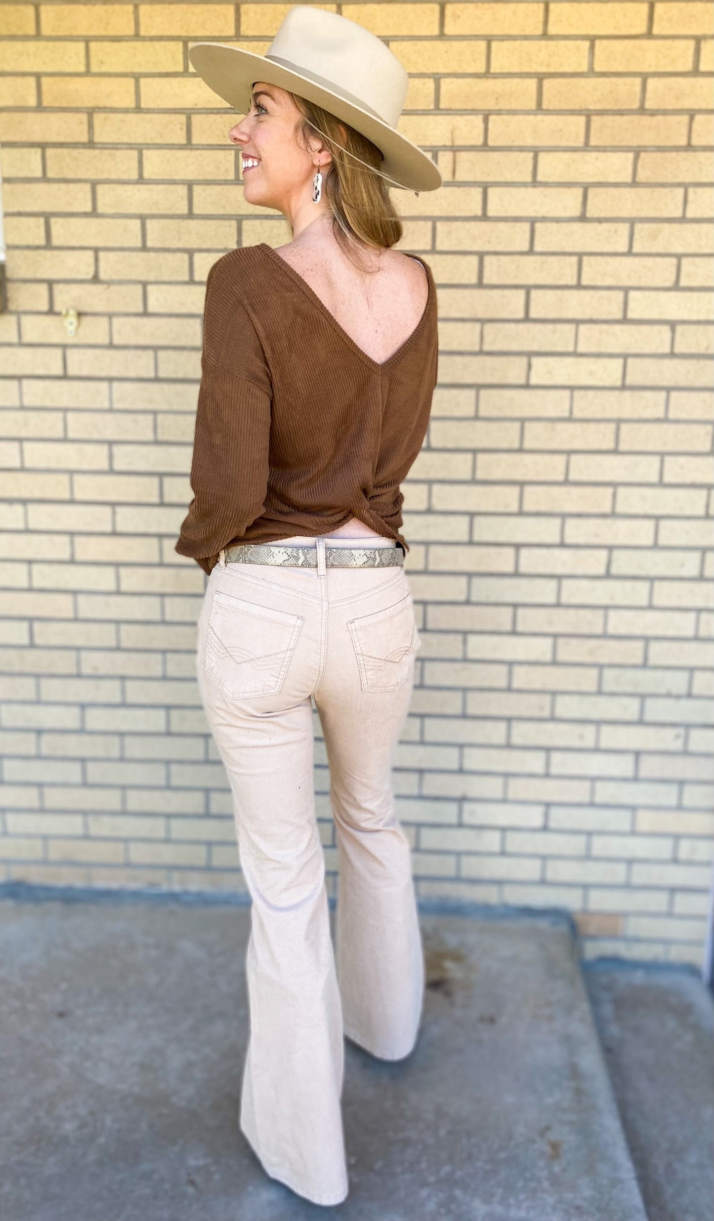 Caramel Twist Sweater