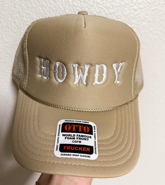 Howdy Trucker Hat