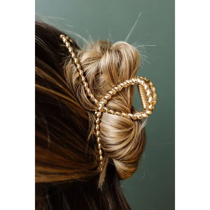 Metal Rope Hair Clip