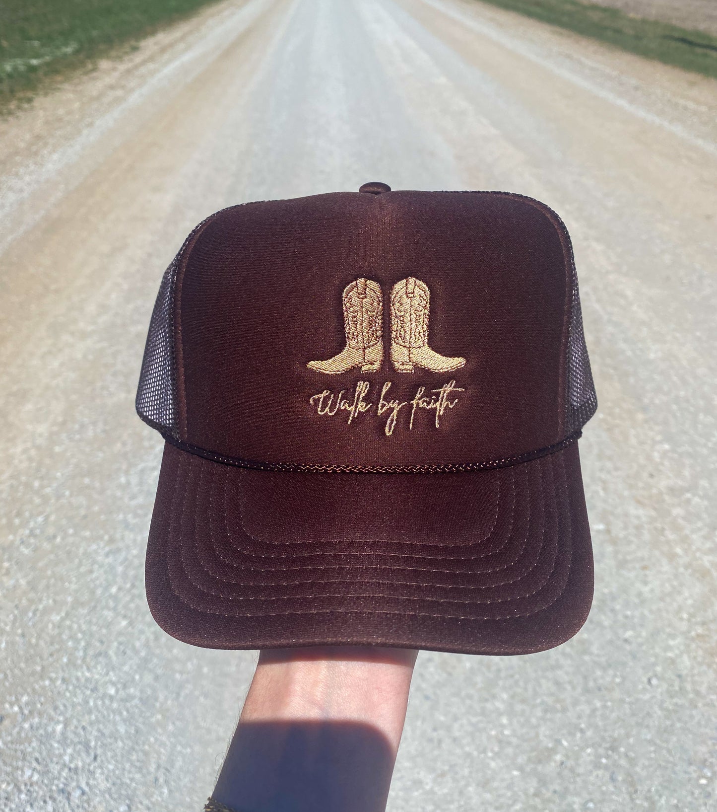 Walk By Faith Trucker Hat