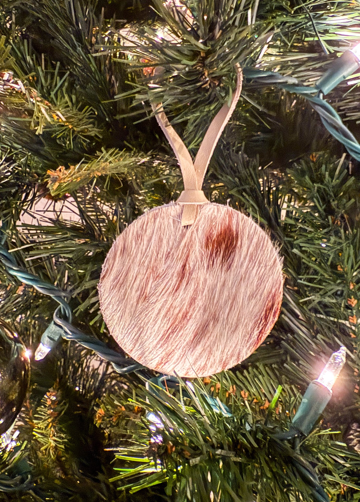 Cowhide Ornaments