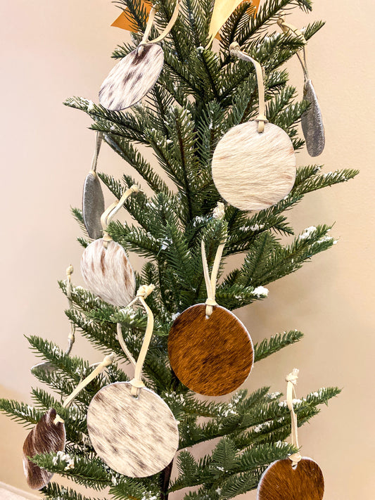 Cowhide Ornaments