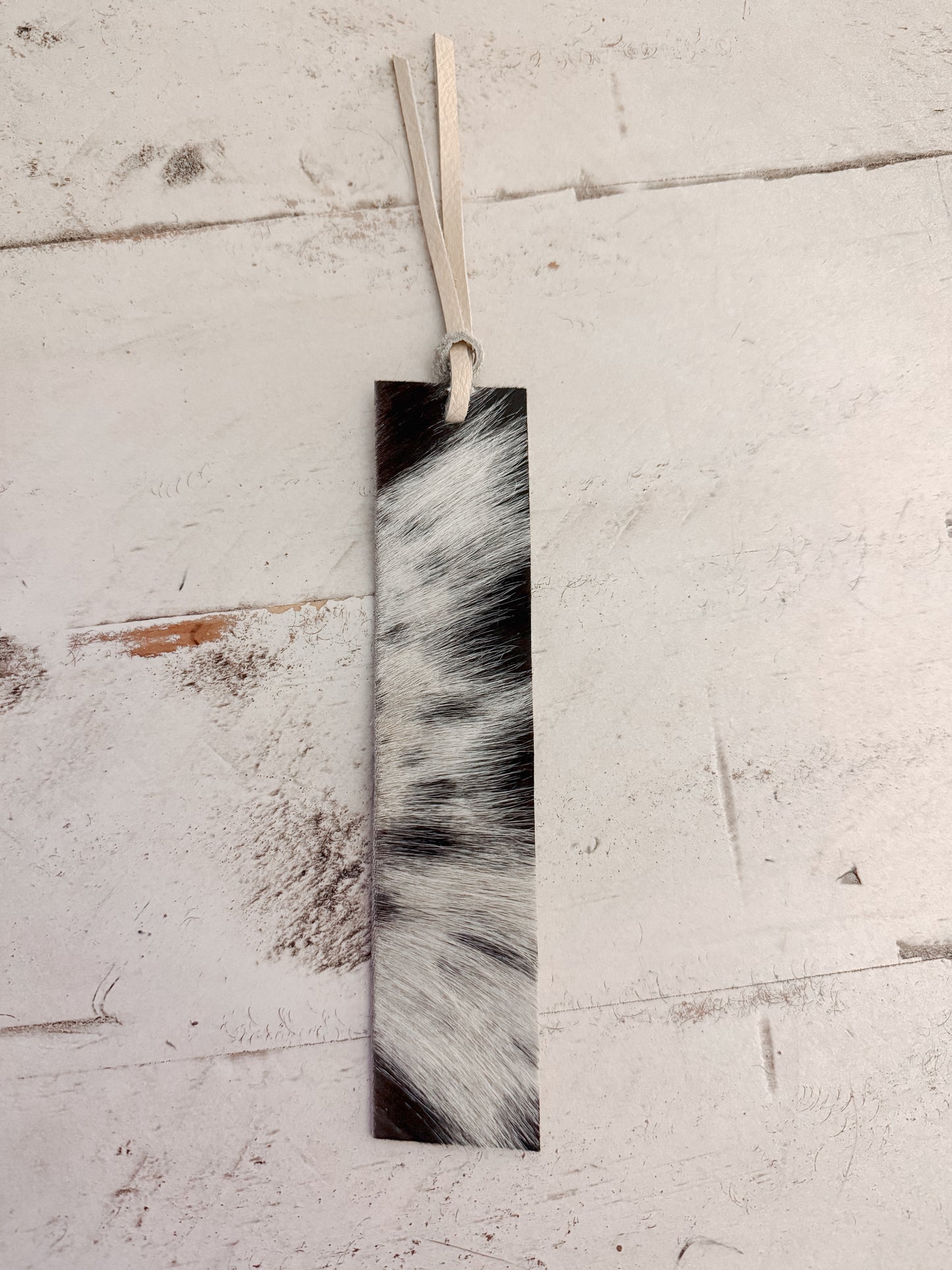 Cowhide Bookmark