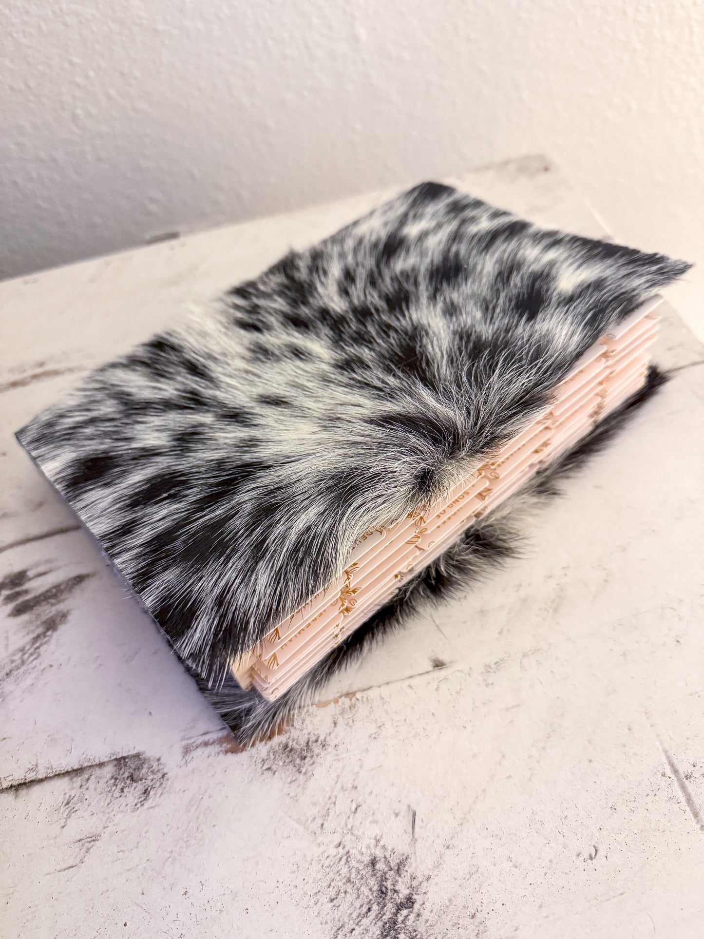 Small Cowhide Bible Cover