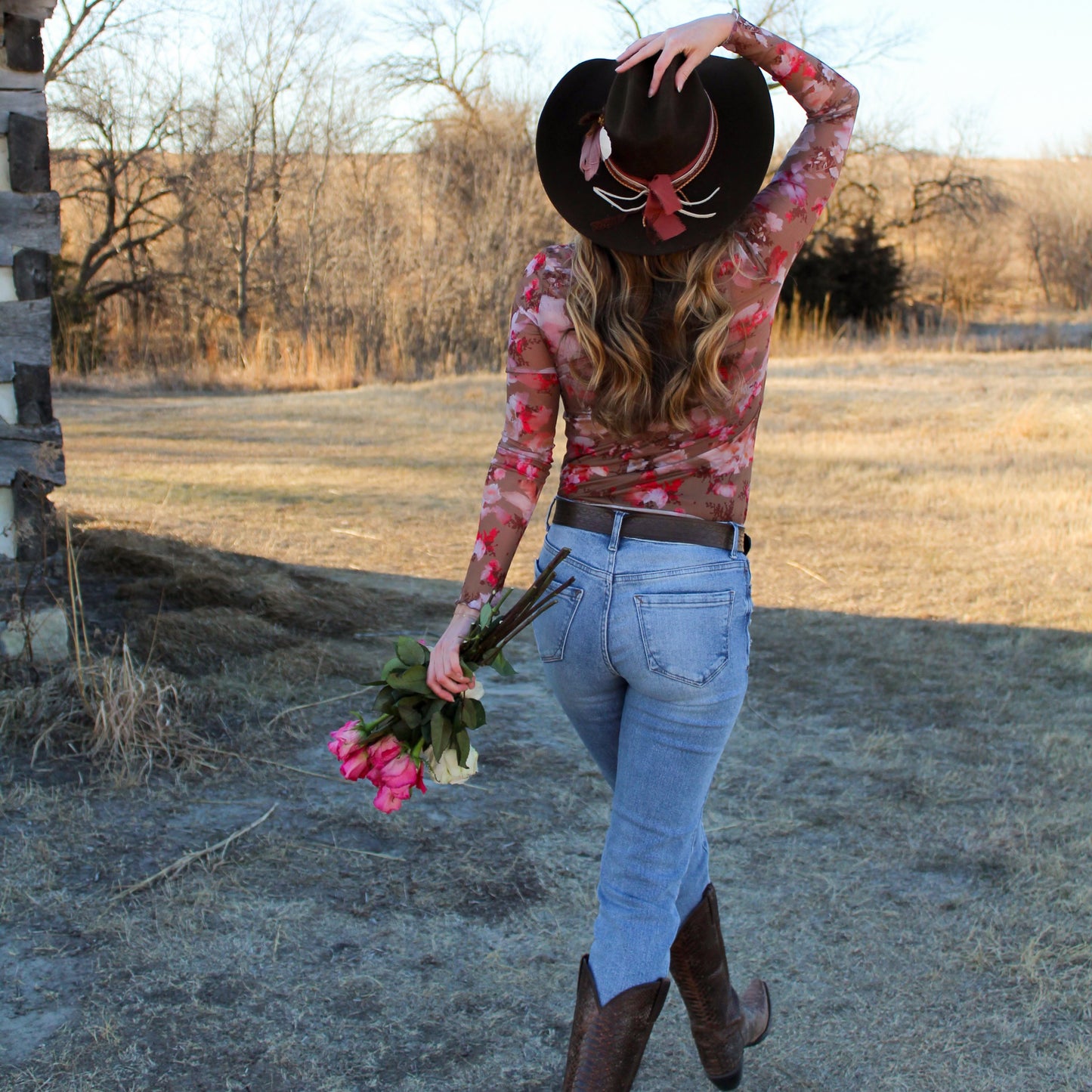 Evelyn Floral Top