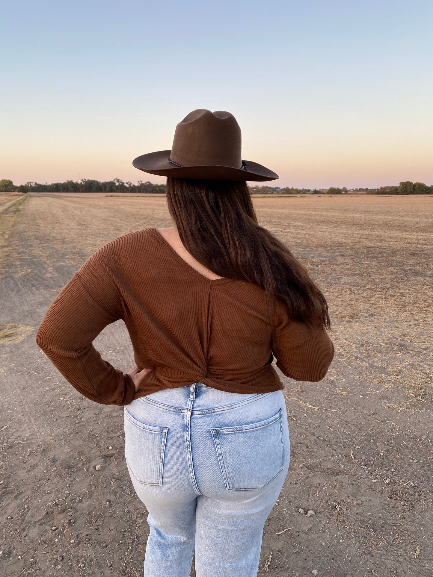 Caramel Twist Sweater