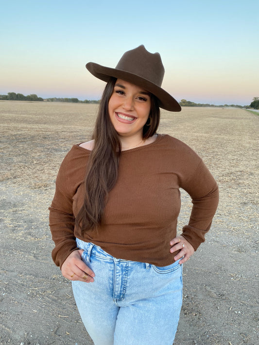 Caramel Twist Sweater